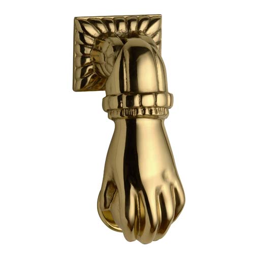 Llamadores Mano Bronce Inglés
